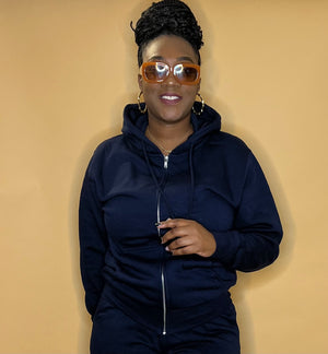 Let’s talk comfort - zip up hoodie