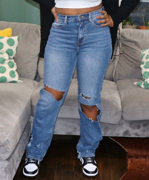 Straight to the Point Jeans