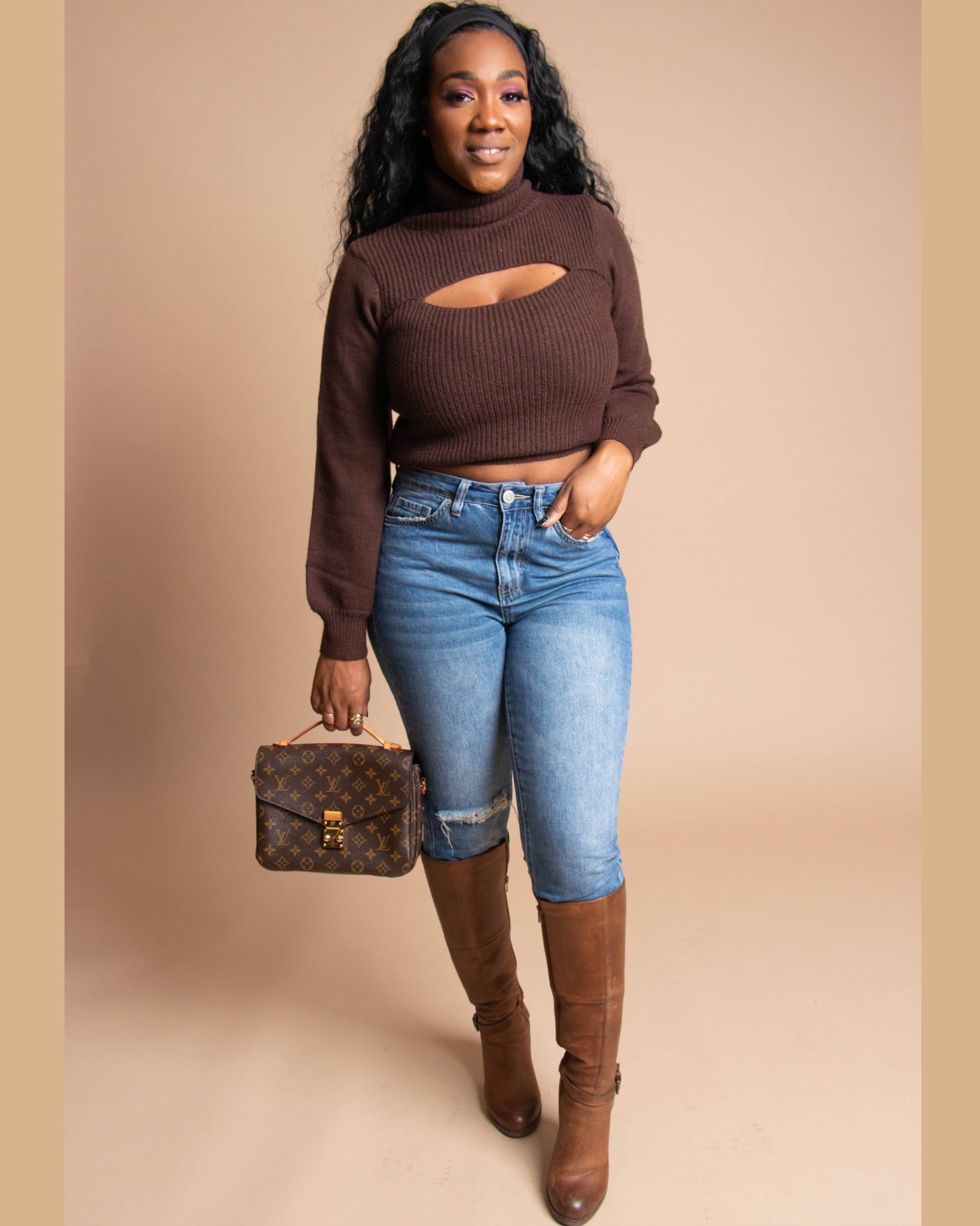 I Said Wow - Turtleneck Sweater