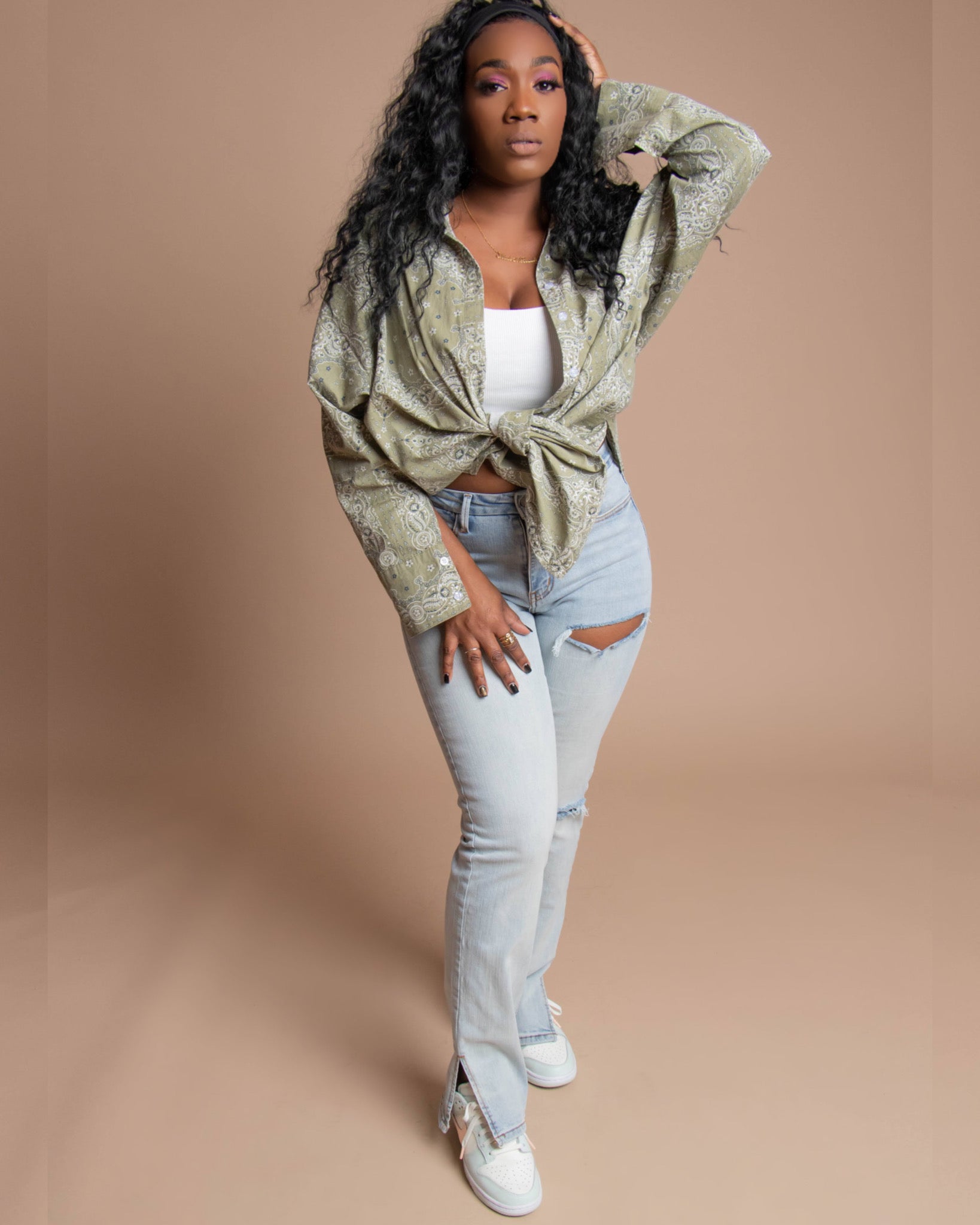 Don’t Waste My Time - Oversized Top