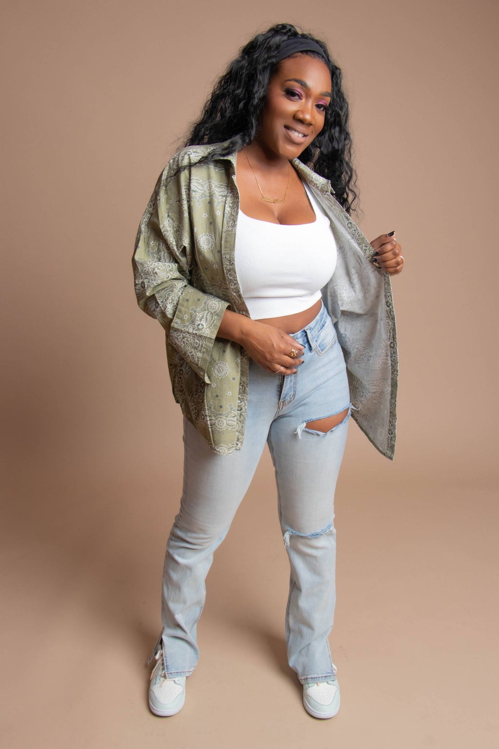 Don’t Waste My Time - Oversized Top