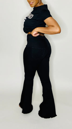 What a BELLE - Flare Jeans
